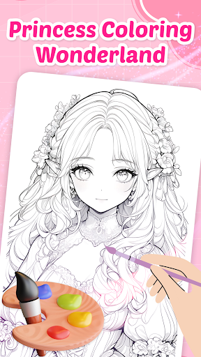 Princess Coloring Book & Games Screenshot 1 - AppWisp.com