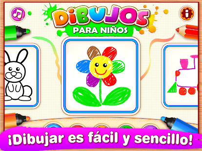 Bini Colorear juegos de niños Screenshot