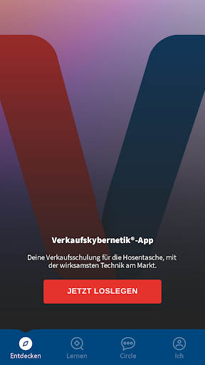 Android application Verkaufskybernetik screenshort