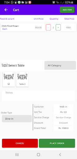 Mahir Waiters App Screenshot