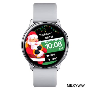 MilkyWay: Christmas Watch Face