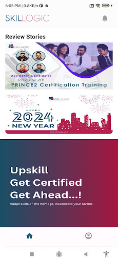 Android application Skillogic- Professional Skills screenshort