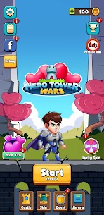 Hero Tower Wars Merge Puzzle Mod Apk (Unlimited Money/Unlock) Free For Android 3
