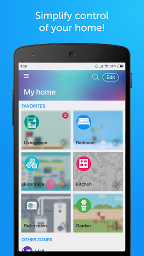 Android application TapHome Next Smart Home screenshort