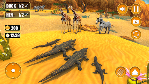 Crocodile Games: Animal Games Screen 3
