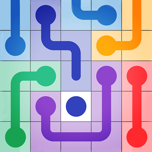 Dot Knot - Connect the Dots Logo