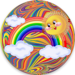 Cover Image of Download Rainbow - Colorful Offline Wallpaper 7 APK