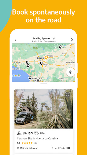 roadsurfer spots Campsites Screen 3
