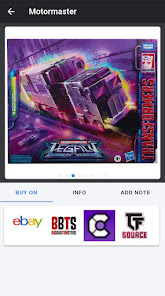 Captura 2 Transformers Wiki - Colección android