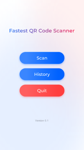 Android application QR Code & Bar Code Reader screenshort