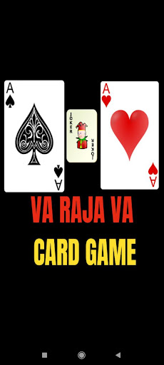 Android application VA RAJA VA -CARDS GAME screenshort