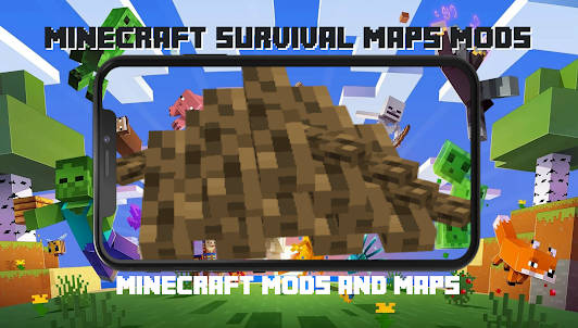 Survival maps mods Minecraft