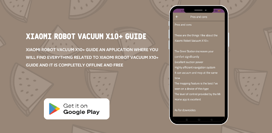 Xiaomi Robot Vacuum X10+ Guide