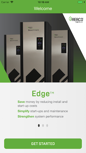 Android application AERCO Edge screenshort