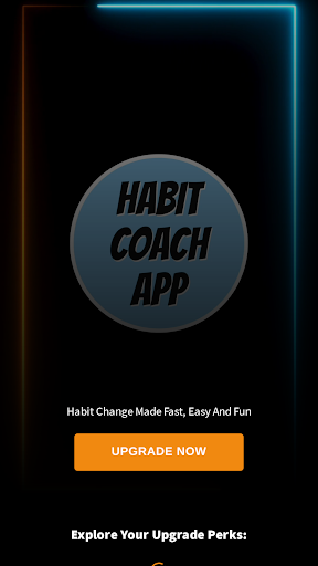 Android application Habit Coach App screenshort
