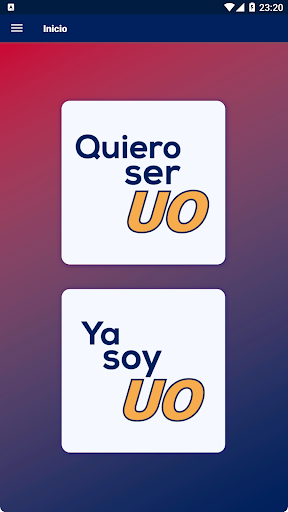Android application UO móvil screenshort