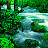 Hilly River Live Wallpaper icon