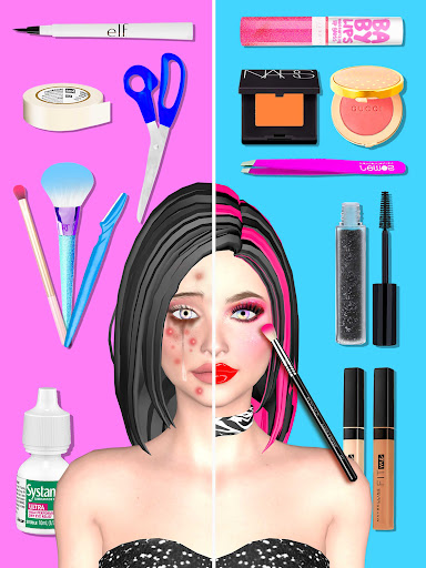Lip Art Beauty Makeup Games Screen 3