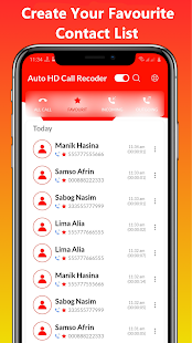 Auto HD Call Recorder Pro Screenshot
