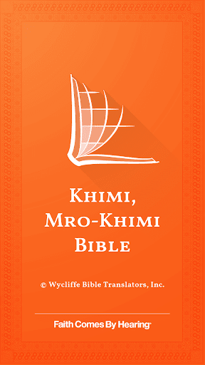 Android application Chin, Mro-Khimi Bible screenshort