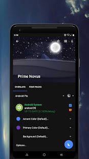 Prime Novus Substratum Captura de tela