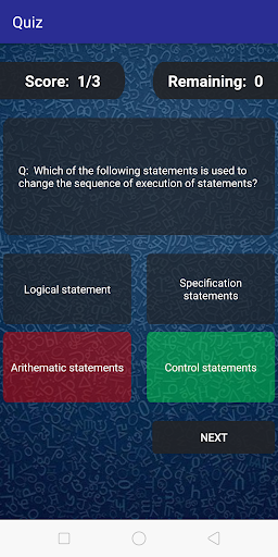 Android application Navy Test Preparation 2021 | N screenshort