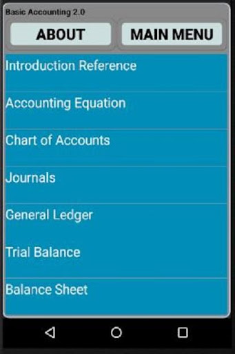 Basic Accounting 2.2 Screen 2