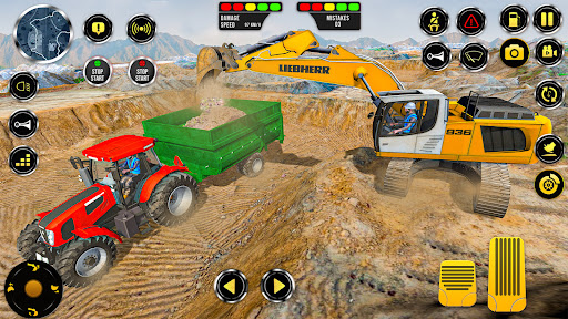 Android application Construction Machine Real JCB screenshort