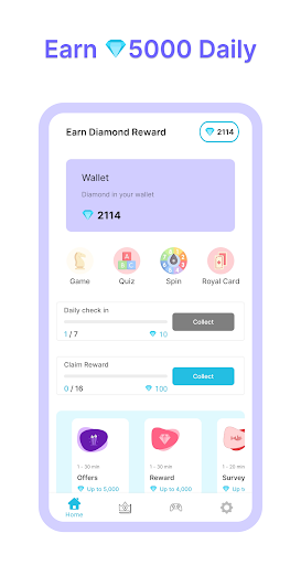 Earn money diamond apps games  screenshots 1