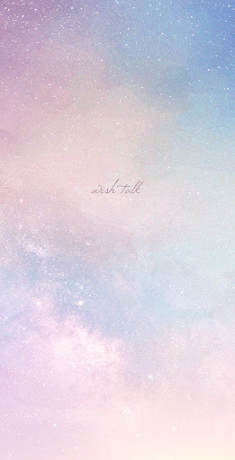 Android application [WISH] 파스텔 우주 카톡 테마 screenshort