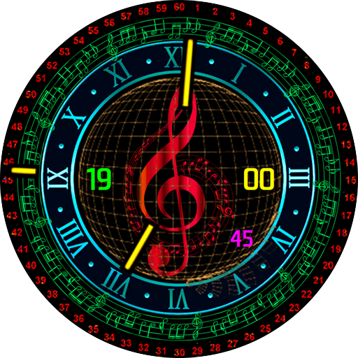 Musical Notes Watch Face logo