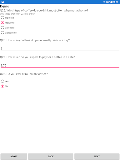 Companion Input Screen 2