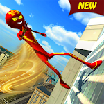Cover Image of 下载 Rope Hero Crime City - Flash Stickman Speed Hero 1 APK