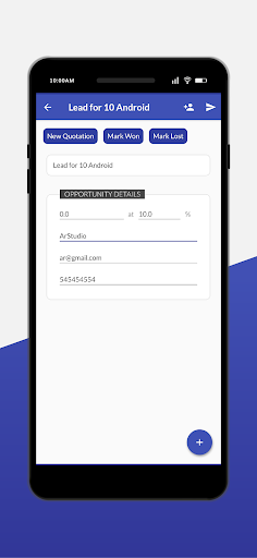 CRM - Leads & Sales Tracker Screen 3