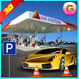Gas Station Car Parking Sim icon