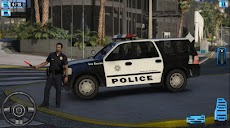 Modern Police Car Parking 3dのおすすめ画像2