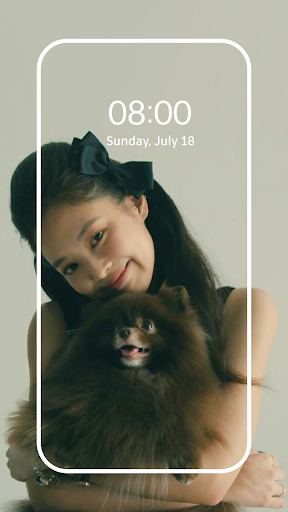 JENNIE (BLACKPINK) Wallpaper Screen 3