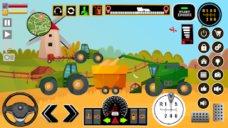 Farm Tractors Dinosaurs Games - Screenshot 2