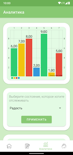 Android application Your Emotions screenshort