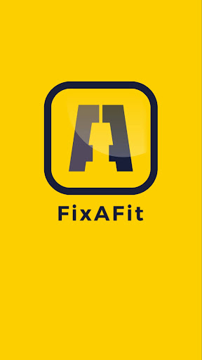 Android application Fixafit screenshort