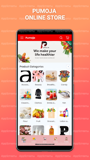 Android application Pumoja screenshort