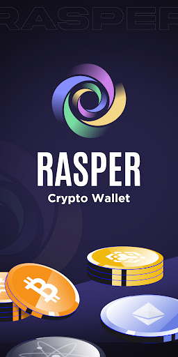 Android application Rasper AI Crypto Wallet screenshort