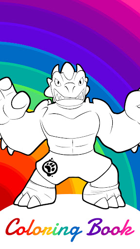 Heroes Goo Jit Zu Coloring