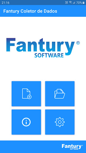 Android application Fantury Coletor screenshort