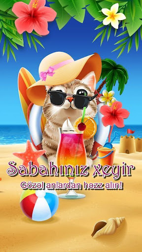 Android application Sabahınız xeyir screenshort