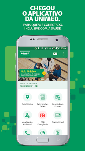 Android application Unimed Nordeste-RS screenshort