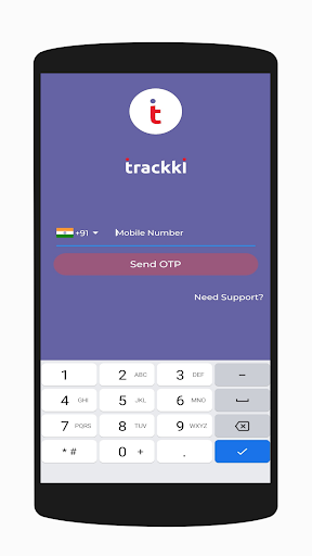 Trackki - Smart Factory App Screen 2