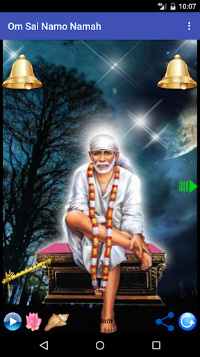 Android application OM SAI NAMO NAMAH screenshort
