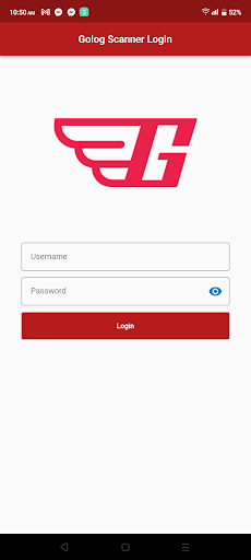 Android application GOLOG Scanner screenshort
