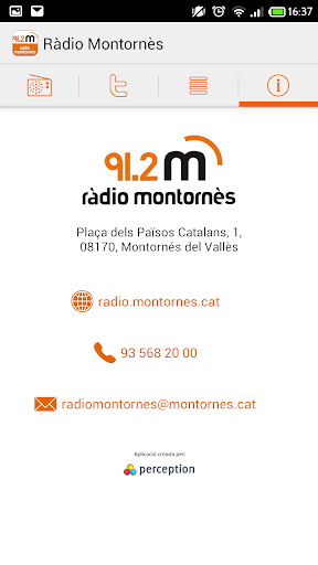 Ràdio Montornès Screen 3
